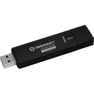 Kingston 32GB IronKey D300 USB 3.1 Flash Drive - 32 GB - USB 3.1