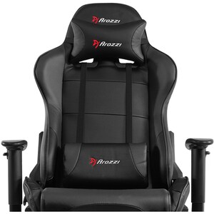 Arozzi Verona Junior Gaming Chair - Pleather Black Seat - Pleather Black Back - Metal Frame - 5-star Base - 15.55" Seat Wi