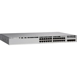 Cisco Catalyst 9200 C9200L-24T-4G 24 Portas Gerenciável Comutador de camada 3 - 3 Camada suportada - Modular - 4 Slots SFP
