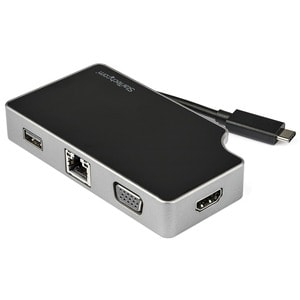 StarTech.com USB-Typ C Docking Station für Notebook - 95 W - 3 x USB-Anschlüsse - 2 x USB 3.0 - USB Typ C - Netzwerk (RJ-4