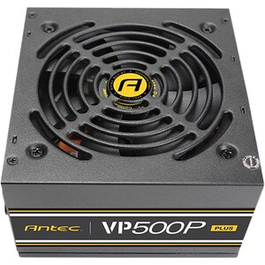 Antec VALUE POWER VP500P PLUS ATX12V/EPS12V Power Supply - 500 W - Internal - 230 V AC Input - 3.3 V DC, 5 V DC, 12 V DC, 
