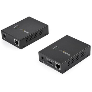 StarTech.com 1 Port Gigabit PoE Injector & Splitter Kit - 60W High/Ultra Power over Ethernet Injector 100m - 12V-24VDC Out
