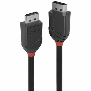 LINDY Black Line 2 m DisplayPort A/V Cable for Audio/Video Device - First End: 1 x DisplayPort 1.2 Digital Audio/Video - M