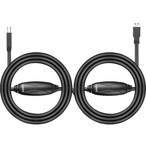 LINDY 10 m USB Data Transfer Cable for Printer - First End: 1 x USB 3.1 Type A - Male - Second End: 1 x USB 3.1 Type B - M