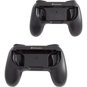 CONTROLLER GRIPS FOR USE WITH NINTENDO SWITCH JOY-CON BLACK