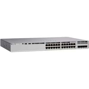 Cisco Catalyst 9200 24-port PoE+ Switch. Network Essentials - 24 Ports - Manageable - Gigabit Ethernet, 10 Gigabit Etherne