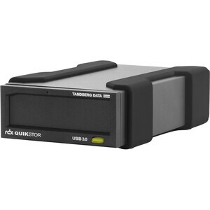 Tandberg RDX QuikStor Festplattenlaufwerkkassette - Extern - 2 TB - Schwarz - USB 3.0
