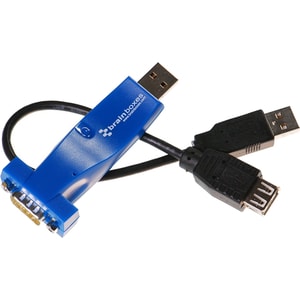 Brainboxes 1 Port RS232 USB to Serial Adapter - External - USB 2.0 - PC, Mac, Linux - 1 x Number of Serial Ports External