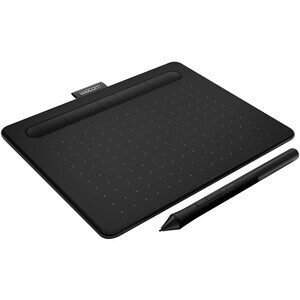 Wacom Intuos S CTL-4100WL Graphics Tablet - 2540 lpi - Wired/Wireless - Black - Bluetooth - 152 mm x 95 mm Active Area - 4
