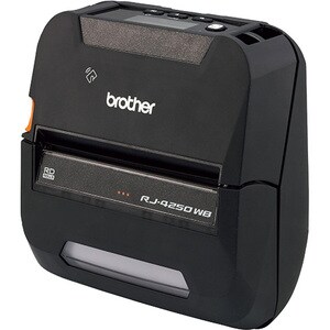 Brother RJ-4250WB Desktop Direct Thermal Printer - Monochrome - Label/Receipt Print - USB - Bluetooth - Wireless LAN - Nea