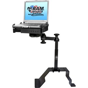 RAM Mounts No-Drill Vehicle Mount for Notebook, GPS - 17" Screen Support - Powder Coated Steel