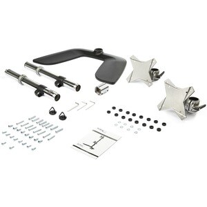 StarTech.com Stand Supporto Verticale per doppio Monitor fino a 27" VESA - Fino a 68,6 cm (27") Supporto schermo - 16 kg C