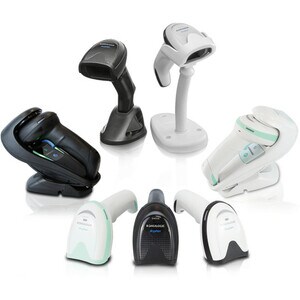 Datalogic Gryphon GBT4500 Handheld Barcode Scanner Kit - Wireless Connectivity - White, Green - 1D, 2D - Imager - Bluetoot