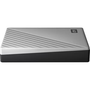 WD My Passport Ultra WDBPMV0040BSL 4 TB Portable Hard Drive - External - Silver - USB 3.0 - 256-bit Encryption Standard