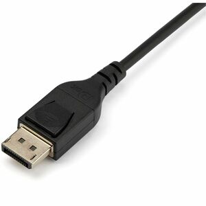 StarTech.com DP14MM2M. Kabellänge: 2 m, Anschluss 1: DisplayPort, Anschluss 2: DisplayPort. Konformitätsbescheinigungen: R