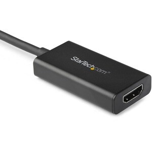 StarTech.com Adaptateur DisplayPort vers HDMI 4K 60 Hz - HDR - DP 1.4 vers HDMI 2.0b - Noir - Noir