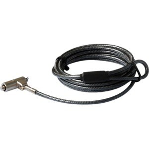 Port Connect Cable Lock For Notebook, Desktop Computer, Monitor - 1.55 m Cable - Keyed Lock - PVC Coated Steel, Nickel Pla
