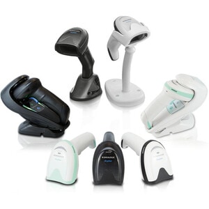 Datalogic Gryphon GM4500 Handheld Barcode Scanner Kit - Wireless Connectivity - Light Grey, Light Green - 1D, 2D - Imager 