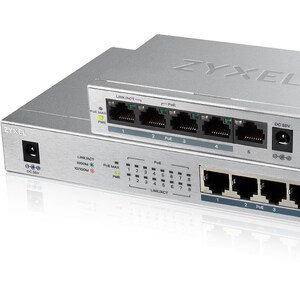 ZYXEL GS1008HP 8 Ports Manageable Ethernet Switch - Gigabit Ethernet - 1000Base-T - 2 Layer Supported - Twisted Pair - Des