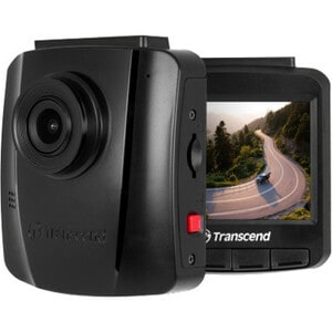 Transcend DrivePro Digital Camcorder - 3.3 cm (1.3") LCD Screen - Full HD - Black - 16:9 - H.264, MOV - USB - microSD, mic