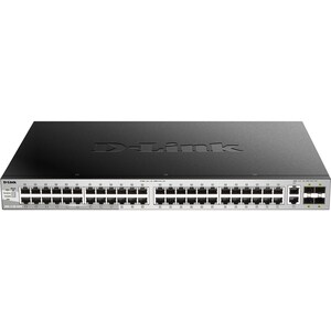 D-Link DGS-3130 DGS-3130-54TS 48 Anschlüsse Verwaltbar Layer 3 Switch - Gigabit-Ethernet - 10/100/1000Base-T - 3 Unterstüt
