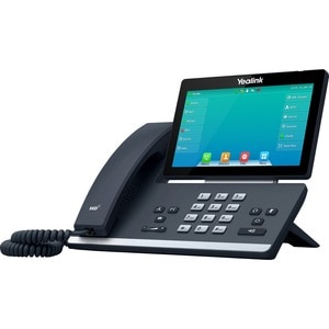 Yealink SIP-T57W IP Phone - Corded/Cordless - Corded/Cordless - Bluetooth - Wall Mountable, Desktop - Classic Gray - 16 x 