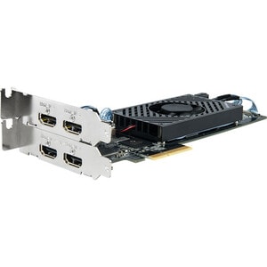 AVerMedia 1080p60 HDMI 4-Channel PCIe Video Capture Card w/ Low Profile - Functions: Video Capturing, Audio Embedding, Vid