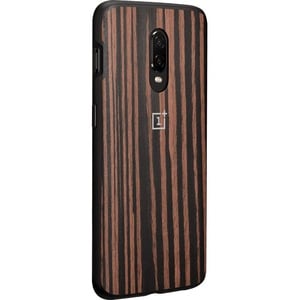 OnePlus Case for OnePlus Smartphone - Texture - Ebony Wood - Smooth - Shock Resistant, Impact Resistant, Damage Resistant 