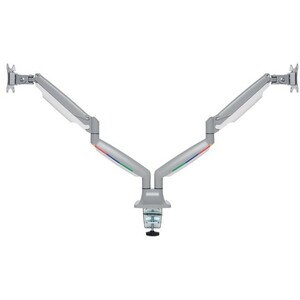 SmartFit One-Touch Height Adjustable Dual Monitor Arm