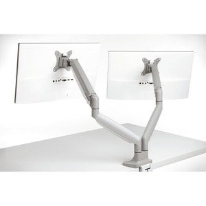 Kensington SmartFit Mounting Arm for Monitor - Silver Gray - 2 Display(s) Supported - 32" Screen Support - 39.60 lb Load C