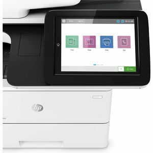 HP LaserJet M528 M528dn Laser Multifunction Printer-Monochrome-Copier/Scanner-43 ppm Mono Print-1200x1200 Print-Automatic 