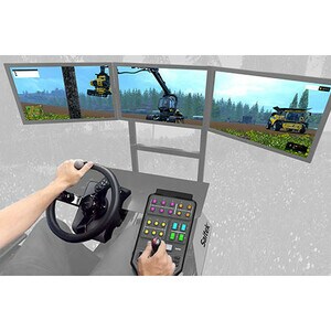 Saitek Volante para jogos - USB - PC