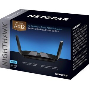 Netgear Nighthawk RAX40 Wi-Fi 6 IEEE 802.11ax Ethernet Wireless Router - Dual Band - 2.40 GHz ISM Band - 5 GHz UNII Band -