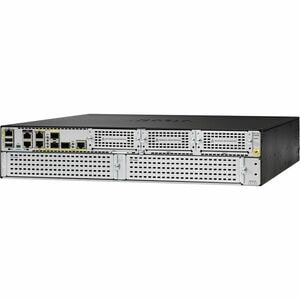 Cisco 4000 4351 Router - 3 Ports - 3 RJ-45 Port(s) - 3 WAN Port(s) - PoE Ports - Management Port - 10 Network Interface Mo