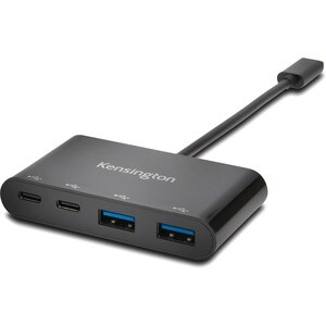 Kensington CH1000 USB-C 4-Port Hub - USB Type C - External - 4 USB Port(s) - 4 USB 3.1 Port(s) - PC, Mac