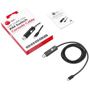SIIG USB 3.0 A/C Data KM Magic Switch Console Cable - 5.20 ft USB Data Transfer Cable for Mouse, Keyboard, Notebook, Switc