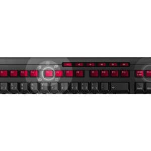 CHERRY DW 3000 Keyboard & Mouse - QWERTY - English (US) - 1 - USB LPK Wireless RF 2.40 GHz Keyboard - Keyboard/Keypad Colo