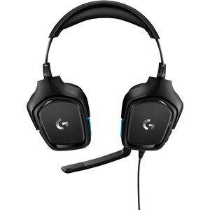 Logitech G432 Headset - Wired - Over-the-head - Black