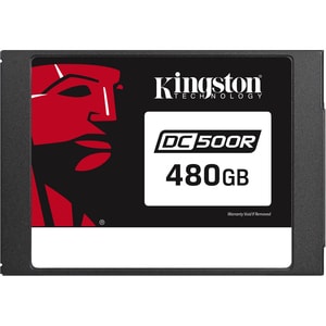 Kingston Enterprise SSD DC500R (Read-Centric) 480GB - 0.5 DWPD - 438 TB TBW - 555 MB/s Maximum Read Transfer Rate - 256-bi