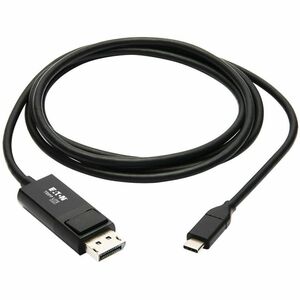 Tripp Lite by Eaton USB-C to DisplayPort Adapter Cable (M/M), 4K 60 Hz, HDR, Locking DP Connector, 6 ft. (1.8 m) - 5.91 ft