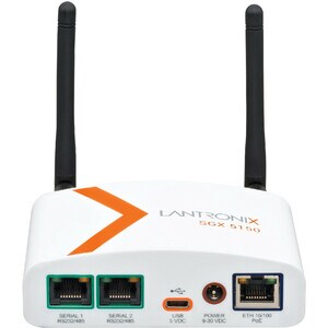 Lantronix SGX 5150 IoT Gateway Device - 256 MB - Twisted Pair - 1 x Network (RJ-45) - 1 x USB - 2 x Serial Port - 10/100Ba
