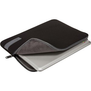 Case Logic Reflect REFPC-113 Carrying Case (Sleeve) for 13.3" Notebook - Black - Scratch Resistant - Polyester Body - Plus