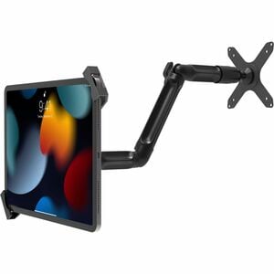 CTA Digital Custom Flex Security Wall Mount for 7-14 Inch Tablets, including iPad 10.2-inch (7th/ 8th/ 9th Gen.) - 7" (177