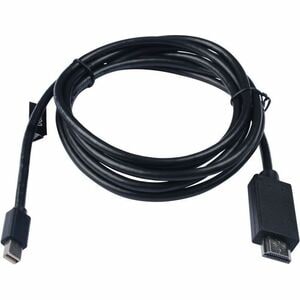 Mini DisplayPort maschio a HDMI maschio, 2 metri 6,6 piedi, unidirezionale da DisplayPort nero, video Full 1080P - 1 x HDM