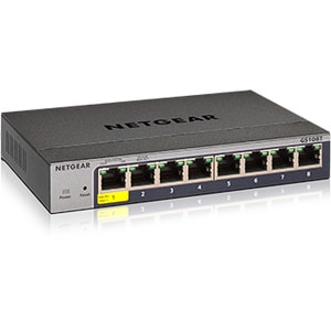 Netgear 8-Port Gigabit Ethernet Smart Managed Pro Switches with Cloud Management - 8 Ports - Manageable - 3 Layer Supporte
