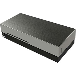 apg Cash Drawer - 4 Bill - 8 Coin - 1 Media Slot - 2 Lock Position - Printer Driven - Steel, ABS Plastic - Black - 100 mm 