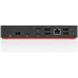Lenovo USB-Typ C Docking Station für Tablet-PC - 60 W - 6 x USB-Anschlüsse - 2 x USB 2.0 - USB Typ-C - Netzwerk (RJ-45) - 
