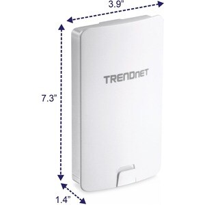 TRENDnet 14 DBI WiFi AC867 Outdoor Poe Preconfigured Point-to-Point Bridge Kit; 4 DBI Directional Antennas; for Point-to-P