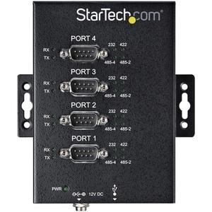 StarTech.com USB Serial Hub - External - USB - PC, Linux - 4 x Number of Serial Ports External - 1 - TAA Compliant