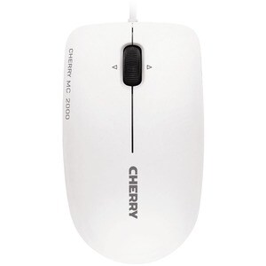 CHERRY MC 2000 Maus - USB - Infrarot - 3 Taste(n) - Pale Gray - Kabel - 1600 dpi Auflösung - Tilt Wheel - Symmetrisch